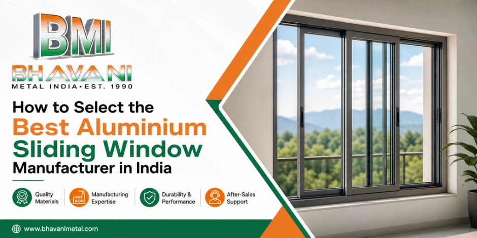 aluminium sliding window