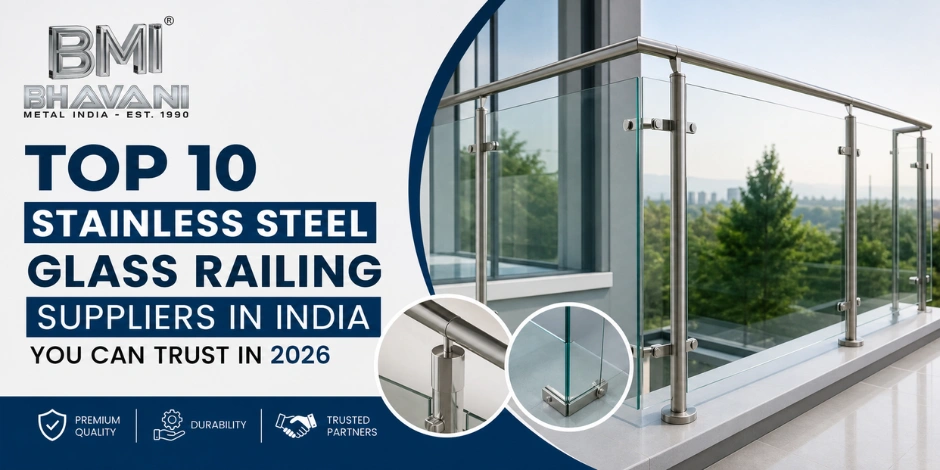 ss glass railing mumbai