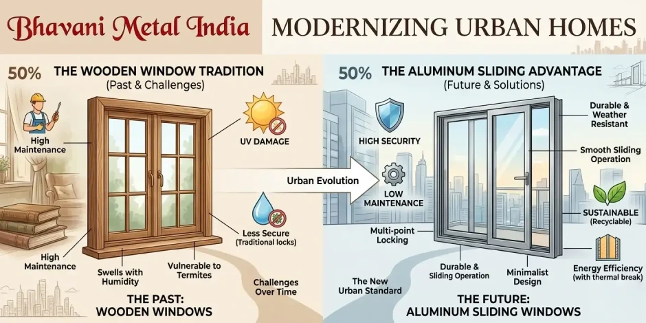 aluminium sliding window
